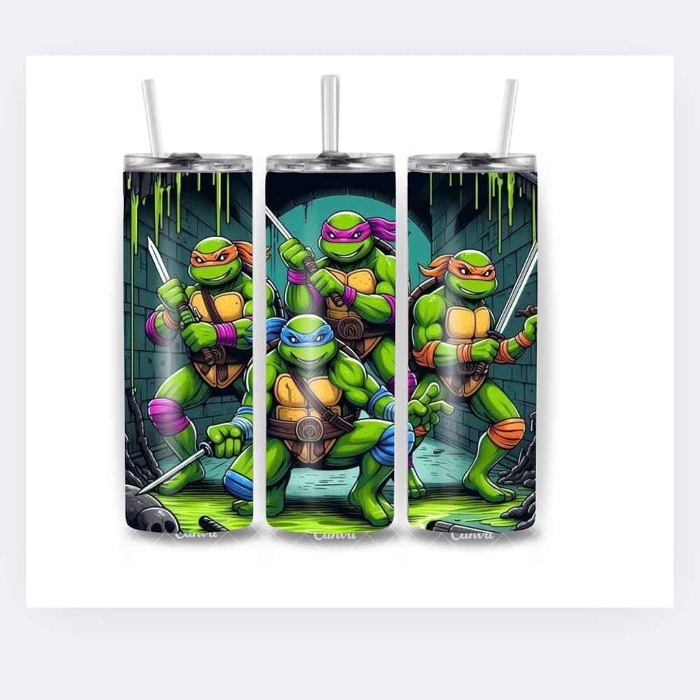 Teenage Mutant Ninja Turtles one tumbler only 20 Oz Stainless Steel One Tumbler